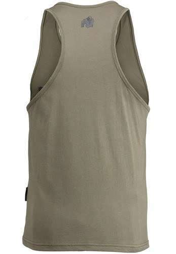 Evansville Tank Top Army Green Pop2