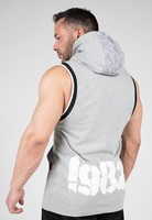 Loretto Hooded Tank Top - Gray Melange