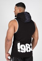 Loretto Hooded Tank Top Black