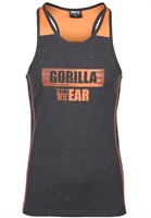 Wallace Tank Top Gray/Orange