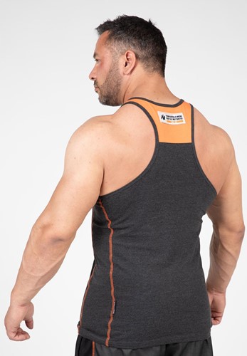 Wallace Tank Top Gray/Orange