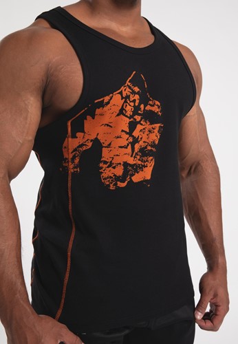 Monterey Tank Top Black/Orange