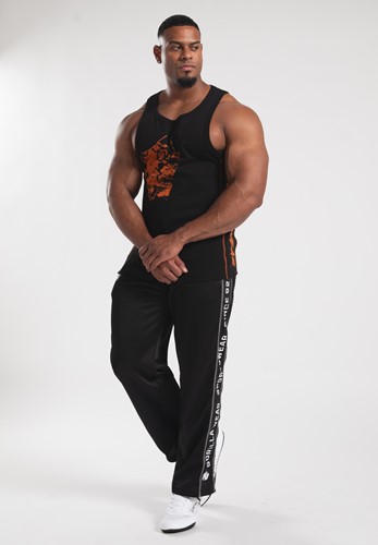 Monterey Tank Top Black/Orange