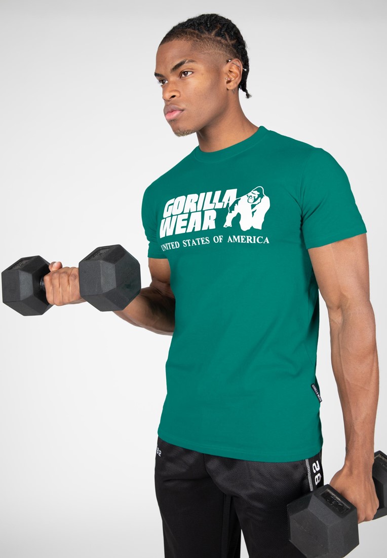 Gorilla Wear - Texas T Shirt Army Green, UAE Online Shopping For  Sportswear & Gym Training Accessories