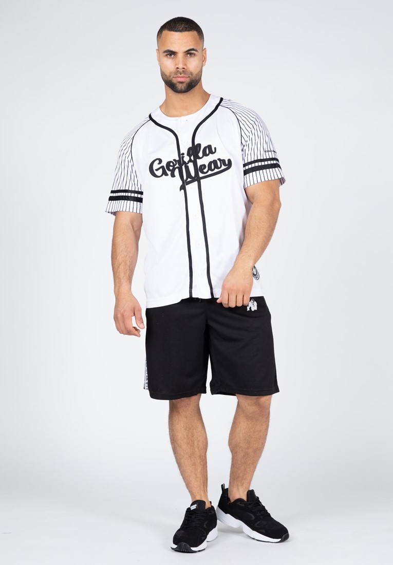 Speciaal sap Rijp 82 Baseball Jersey - White Gorilla Wear
