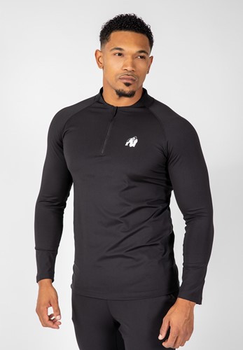 Hamilton Hybrid Langarmshirt - Schwarz