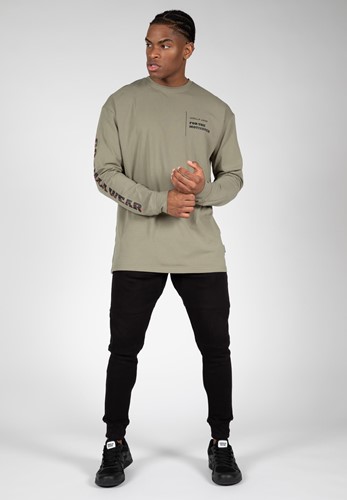 Boise Long Sleeve Army Green