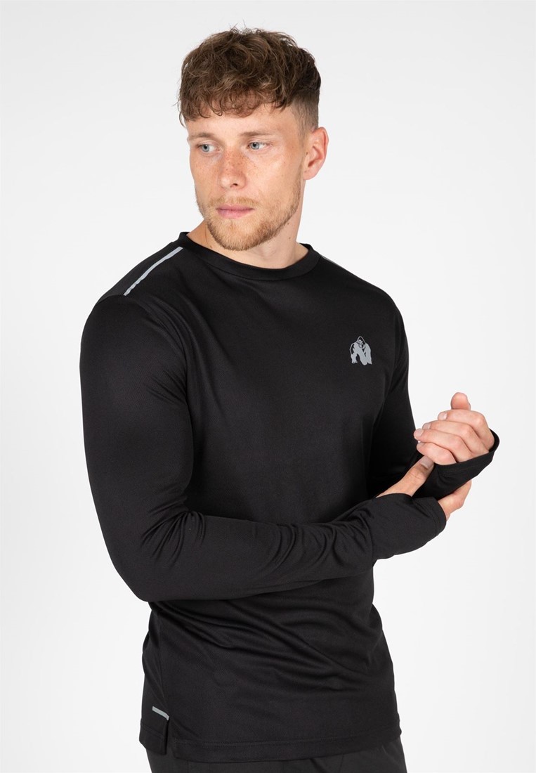 Kappa long sleeve black on sale