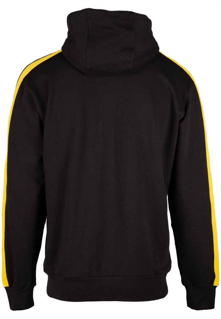 Gorilla Wear Banks Oversized Hoodie - Black/Yellow – Urban Gym Wear