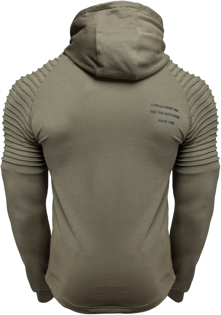 hoodie army green