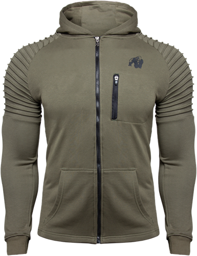 hoodie army green