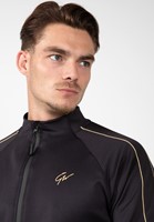 Wenden Jacket Black/Gold Close Up