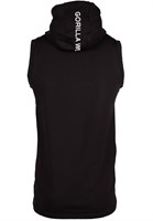 Lincoln Sleeveless Hoodie Black