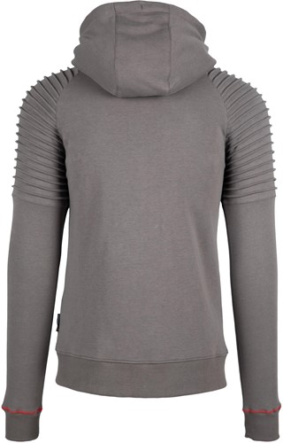 Georgia Zipped Hoodie Gray