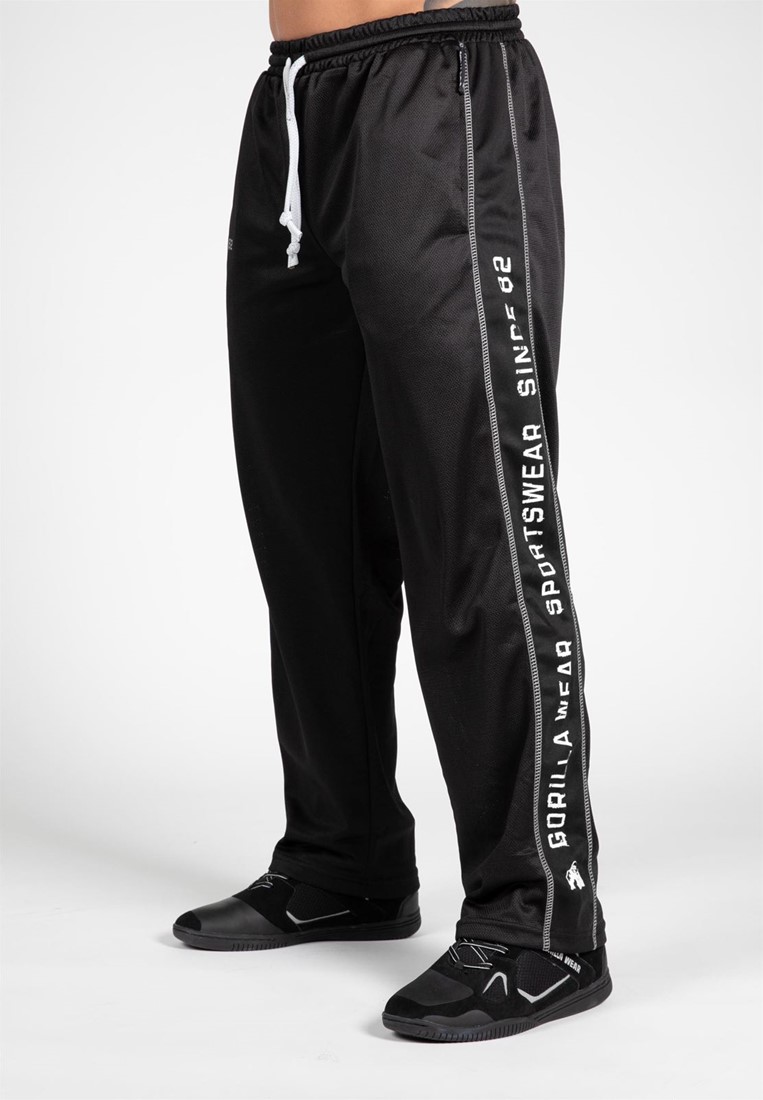Functional Mesh Pants - Black/White - S/M Gorilla Wear