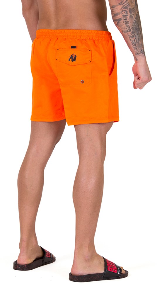 Miami Shorts - Neon Oranje - 3XL Gorilla Wear