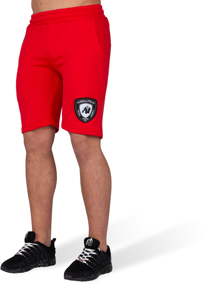Los Angeles Sweat Shorts - Red Gorilla Wear