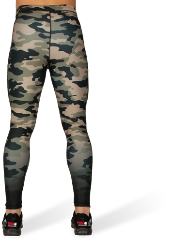 Franklin Männer-Leggings - Armee Grün Camo-3