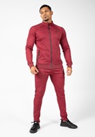 Wenden Tracksuit - Burgundy Red