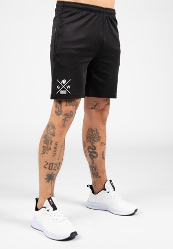 Vernon Track Shorts Black