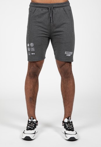 Lopez Shorts - Donkergrijs Melange