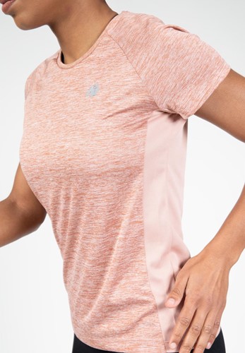 Monetta t-shirt salmon pink