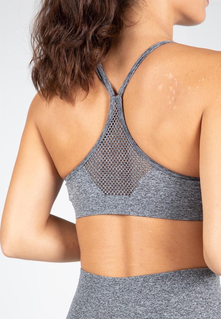 Buy Textured Seamless Sports Bra with Racerback