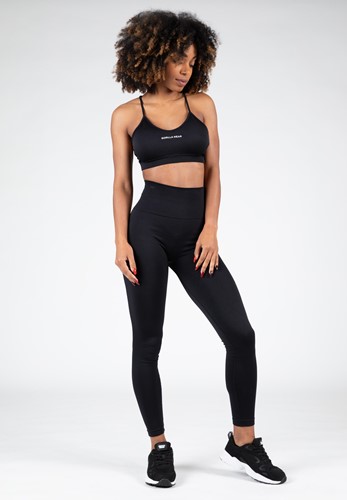 Quincy Seamless Sports Bra Black