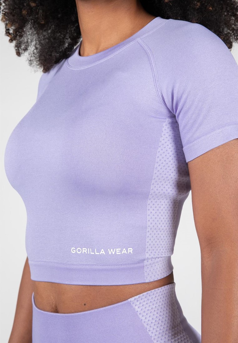 Selah Seamless Sports Bra - Lilac Gorilla Wear