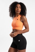 Olivia Seamless Crop Top - Perzik