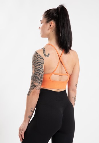 Olivia Seamless Sports Bra Peach