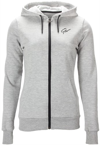 Pixley Zipped Hoodie Gray Pop1