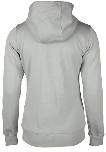 Pixley Light Green zipped hoodie pop achterkant