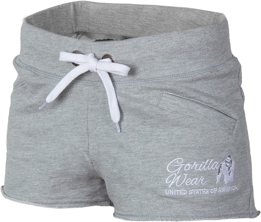 grey sweatpant shorts womens