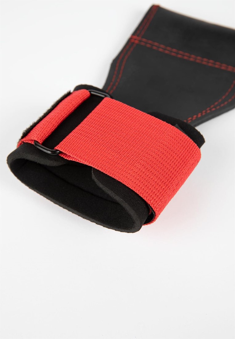Palm Grip Pads - Black/Red Gorilla Wear