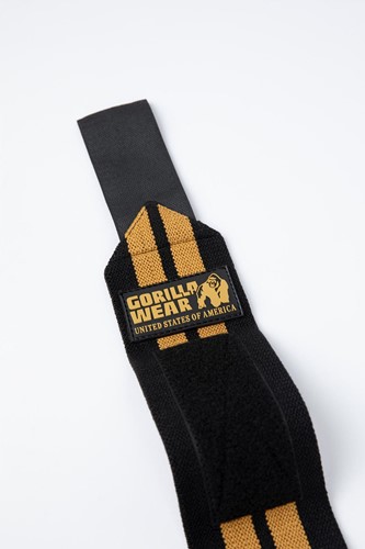 Wrist Wraps PRO - Black/Gold-3