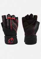 Dallas Wrist Wraps Gloves 2.0 - Black/Red