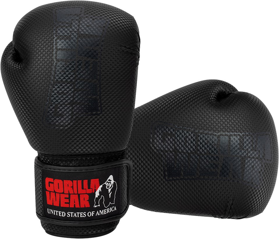 Montello Boxing Gloves - Black Gorilla Wear